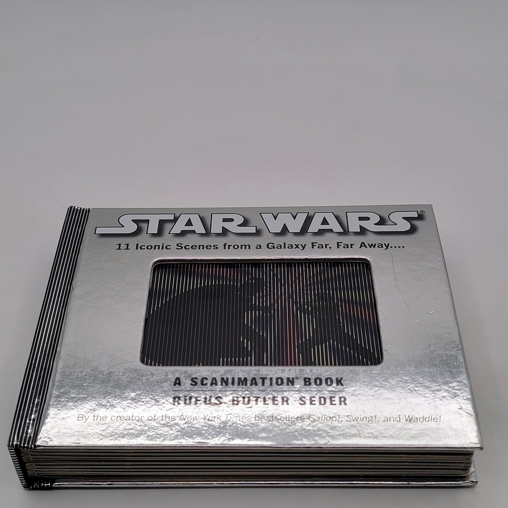 Rufus Butler Seder Star Wars Scanimation Hardcover First Printing 2010 Excellent